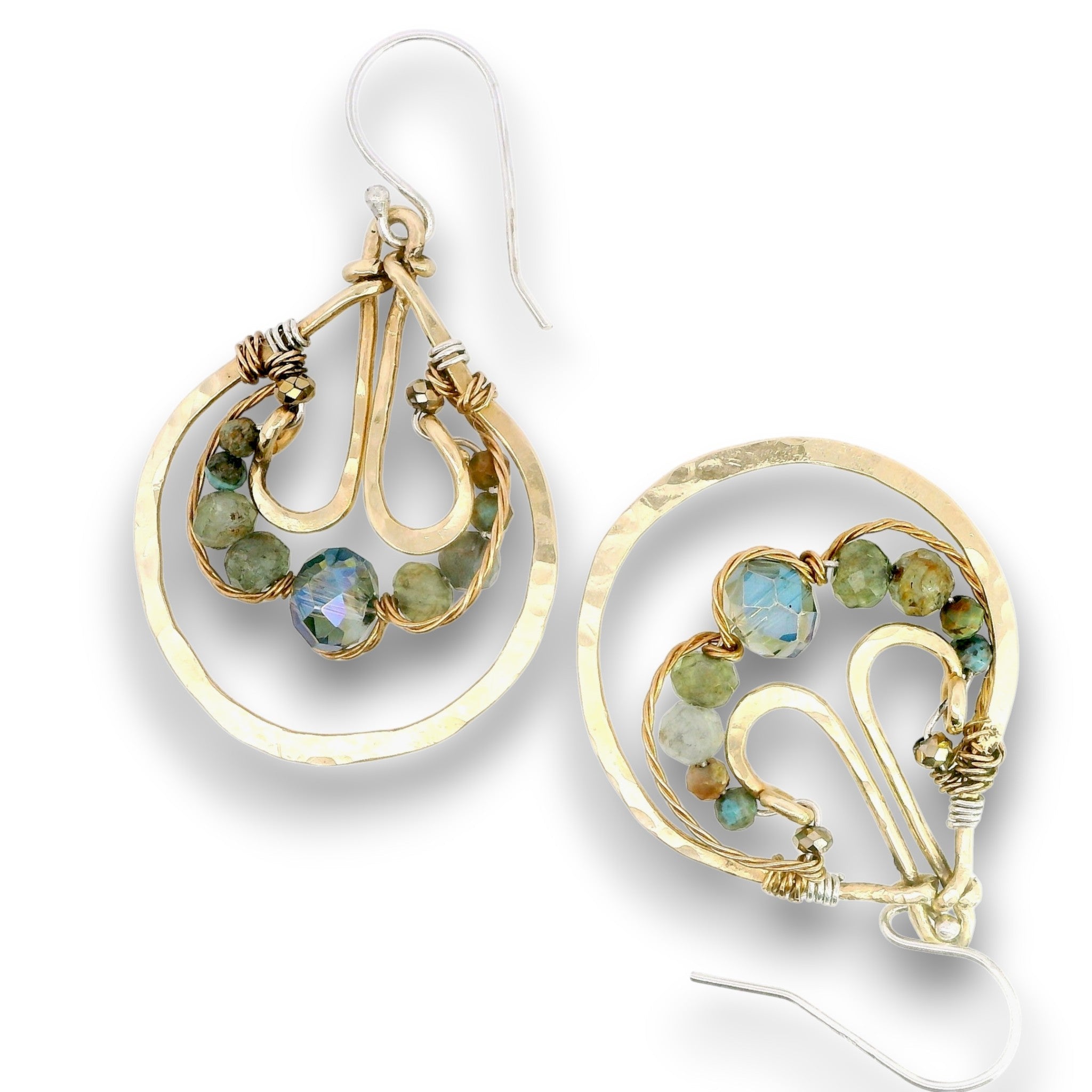 Pear Slice Earrings E85403 - Art by any Means Jewelryproduct_