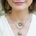 Pearl Bark Coin Necklace - Art by any Means Jewelry#product_