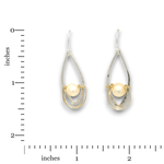Pearl Basket Marquise Earrings - Art by any Means Jewelryproduct_