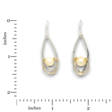 Pearl Basket Marquise Earrings - Art by any Means Jewelryproduct_