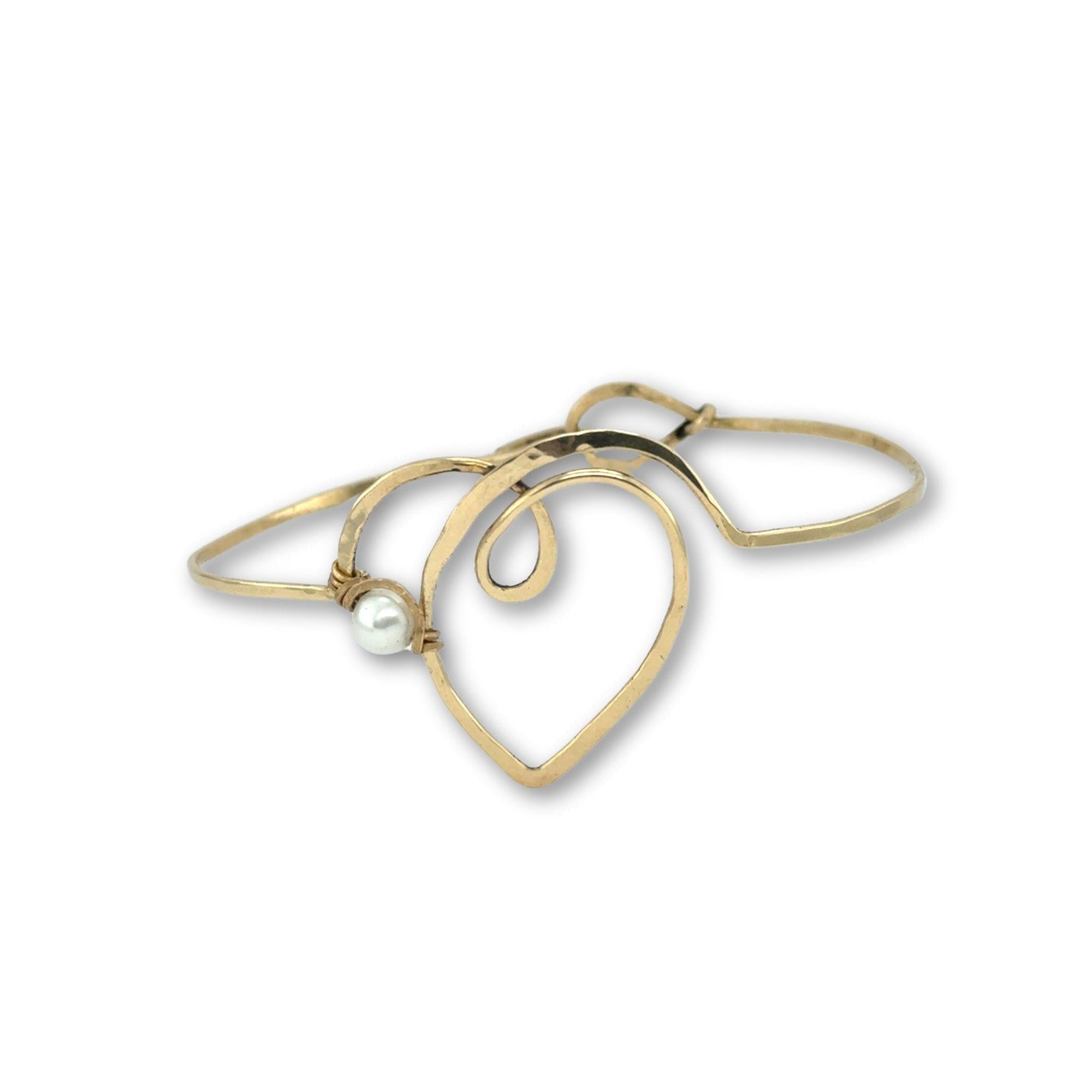 Pearl Heart Bracelet B1018 - Art by any Means Jewelryproduct_