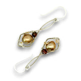 Pearl Node Drop Earrings - Art by any Means Jewelryproduct_