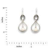 Pearl Zodiac Dangle Drop Earrings - Art by any Means Jewelryproduct_