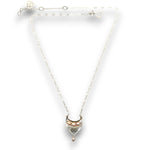 Pearly Leaves Necklace - Art by any Means Jewelryproduct_
