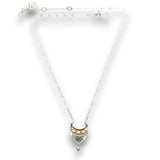 Pearly Leaves Necklace - Art by any Means Jewelryproduct_