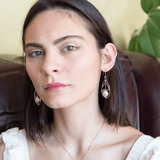 Pearly White Pearl Earrings E82712 - Art by any Means Jewelryproduct_