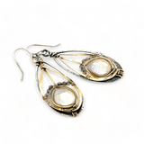 Pearly White Pearl Earrings E82712 - Art by any Means Jewelryproduct_