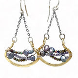 Pendulum Pearl Earrings E82153 - Art by any Means Jewelryproduct_