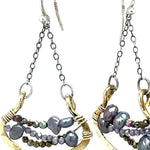 Pendulum Pearl Earrings E82153 - Art by any Means Jewelryproduct_