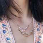 Peony Rose Quartz Necklace 83125N - Art by any Means Jewelryproduct_