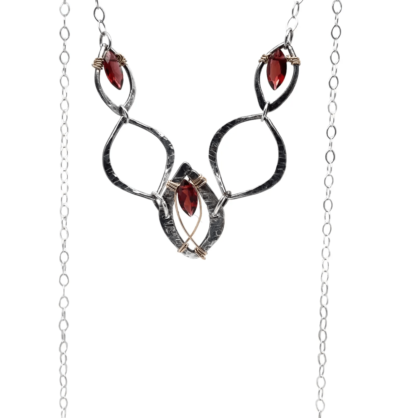 Persephone Garnet Necklace 82617N - Art by any Means Jewelryproduct_