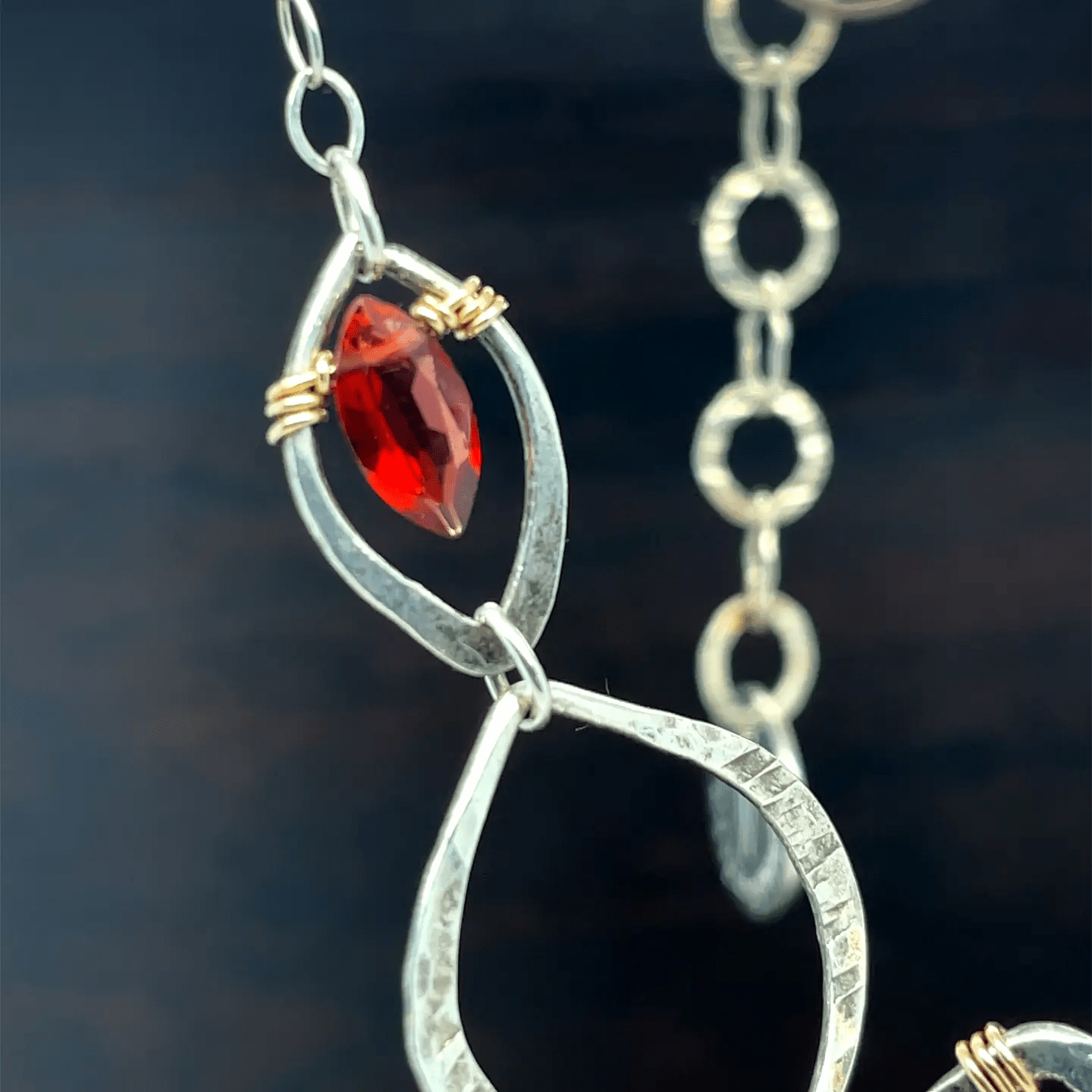 Persephone Garnet Necklace 82617N - Art by any Means Jewelryproduct_