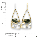 Pietersite Tether Dangle Earrings - Art by any Means Jewelryproduct_