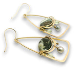 Pietersite Tether Dangle Earrings - Art by any Means Jewelryproduct_