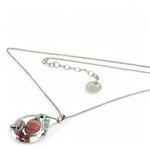Pink Paisley Rhodochrosite Necklace 84005N - Art by any Means Jewelryproduct_