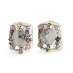 Pink Poppy Tourmaline Post Earrings E83156 - Art by any Means Jewelryproduct_