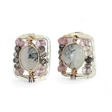 Pink Poppy Tourmaline Post Earrings E83156 - Art by any Means Jewelryproduct_