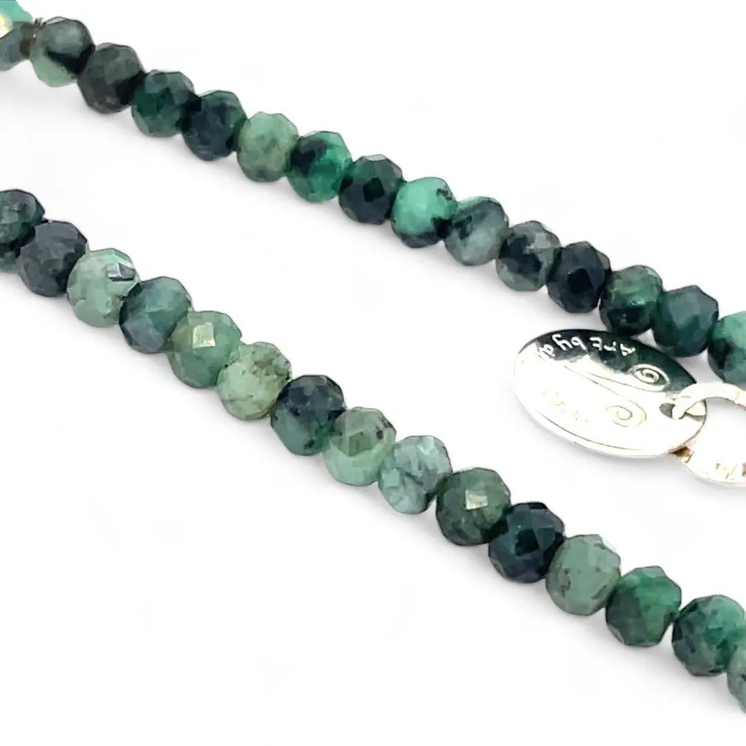 Pitch Pine Emerald Chain Necklace 82655N - Art by any Means Jewelryproduct_