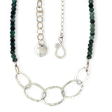 Pitch Pine Emerald Chain Necklace 82655N - Art by any Means Jewelryproduct_