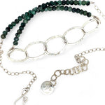 Pitch Pine Emerald Chain Necklace 82655N - Art by any Means Jewelryproduct_