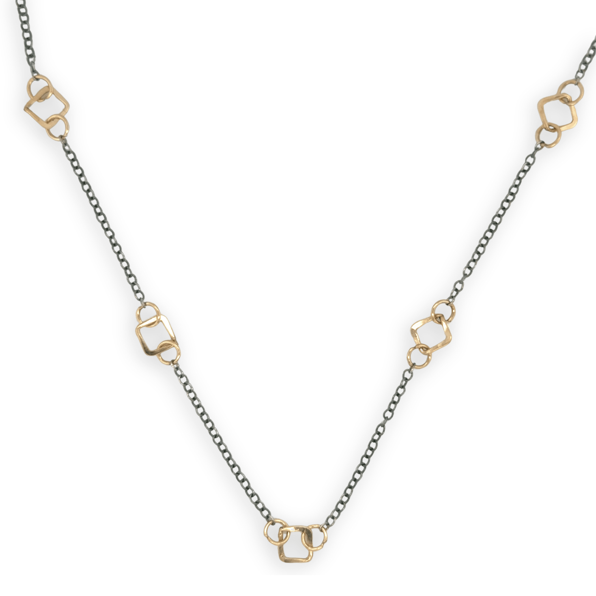 Pixel Chain Necklace 84645N - Art by any Means Jewelryproduct_