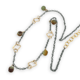 Pixels and Chrysoprase Necklace 84855N - Art by any Means Jewelryproduct_