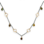 Pixels and Chrysoprase Necklace 84855N - Art by any Means Jewelryproduct_