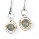 Planetary Labradorite Earrings E83311 - Art by any Means Jewelryproduct_