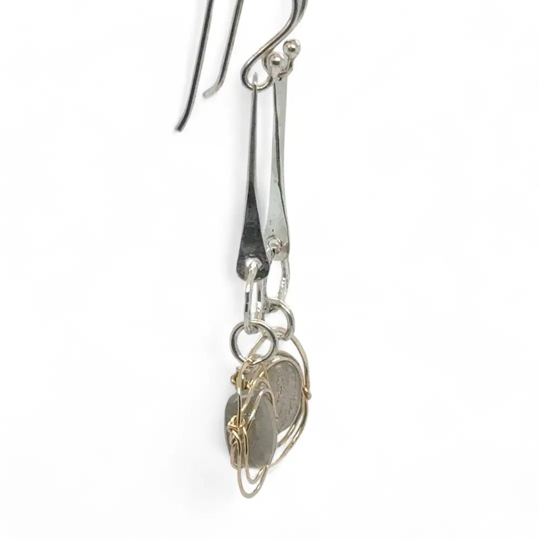 Planetary Labradorite Earrings E83311 - Art by any Means Jewelryproduct_