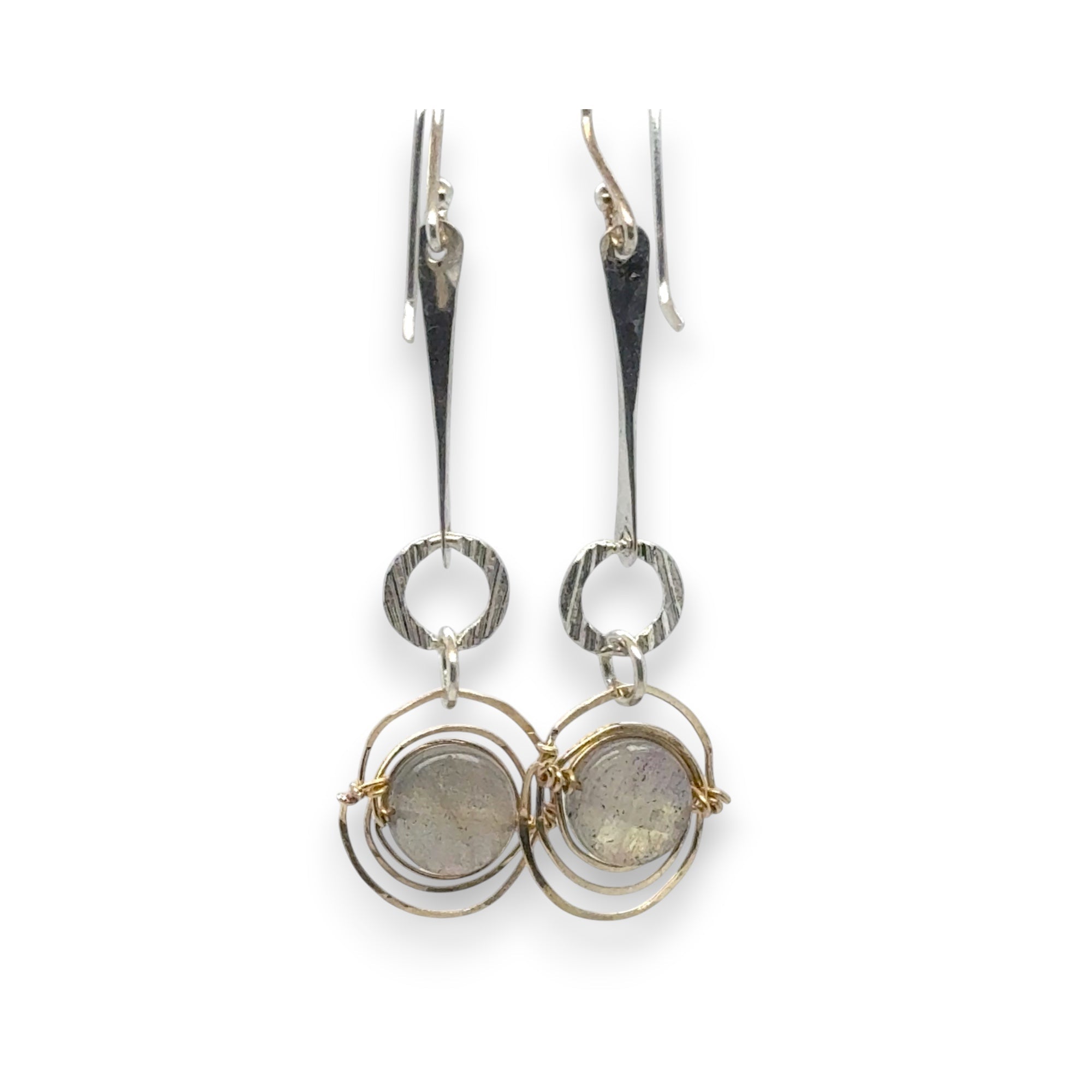 Planetary Labradorite Earrings E83311 - Art by any Means Jewelryproduct_