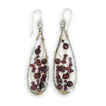 Pomegranate Garnet Earrings E82620 - Art by any Means Jewelryproduct_