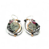 Prehnite Cameo Earrings E83294 - Art by any Means Jewelryproduct_