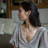 Prehnite Cameo Necklace 82184N - Art by any Means Jewelryproduct_