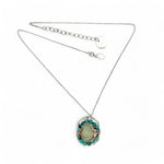 Prehnite Cameo Necklace 84055N - Art by any Means Jewelryproduct_
