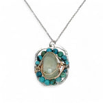 Prehnite Cameo Necklace 84055N - Art by any Means Jewelryproduct_