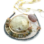 Prehnite Planetary Necklace 83295N - Art by any Means Jewelryproduct_