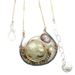 Prehnite Planetary Necklace 83295N - Art by any Means Jewelryproduct_