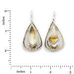 Prehnite Precipitation Continuous Wire Earrings - Art by any Means Jewelryproduct_