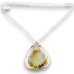 Prehnite Precipitation Necklace 85017N - Art by any Means Jewelryproduct_