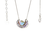 Lilac Sparkle Pendant Necklace 84020N