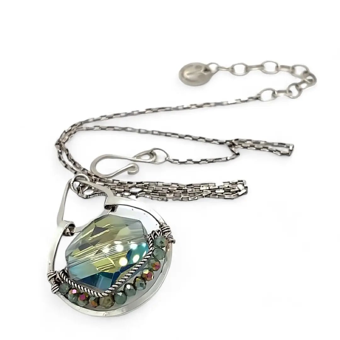 Prism Crystal Necklace 82436N - Art by any Means Jewelryproduct_