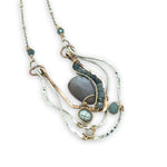 Puddle Jumper Moonstone Necklace 82695N - Art by any Means Jewelryproduct_