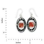 Puja Fire Agate Beaded Hoop Earrings - Art by any Means Jewelryproduct_