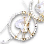 Pure Heart Crystal Earrings E85026 - Art by any Means Jewelryproduct_