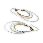 Radio Style Oval Hoop Earrings - Art by any Means Jewelryproduct_