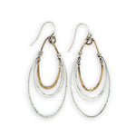 Radio Style Oval Hoop Earrings - Art by any Means Jewelryproduct_