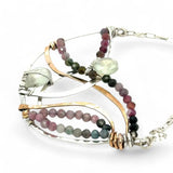 Rainbows of Tourmaline Necklace - Art by any Means Jewelryproduct_