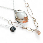 Ranunculus Quartz Necklace 83110N - Art by any Means Jewelryproduct_