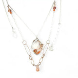 Ranunculus Quartz Necklace 83110N - Art by any Means Jewelryproduct_