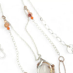 Ranunculus Quartz Necklace 83110N - Art by any Means Jewelryproduct_
